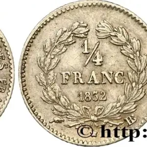 1/4 franc Louis-Philippe 1832 Strasbourg F.166/17 fmd_411395 Modernes Produit De Marque