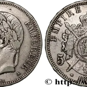 Acheter En Ligne 5 francs Napoléon III, tête laurée 1870 Paris F.331/16 fmd_922054 Modernes