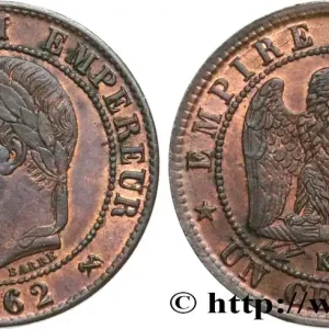 Un centime Napoléon III, tête laurée 1862 Bordeaux F.103/7 fmd_586641 Modernes Artisanat