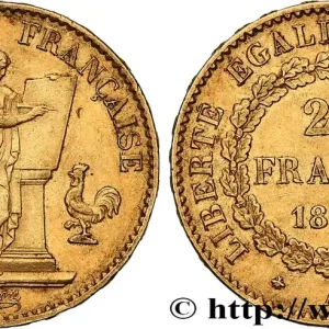 Prix Bas 20 francs or Génie, Troisième République 1878 Paris F.533/6 fmd_611468 Modernes
