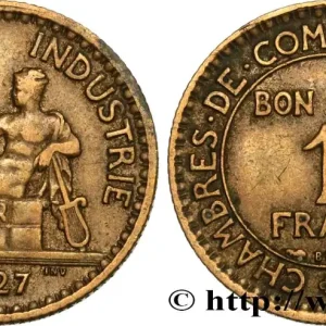 Nouveauté 1 franc Chambres de Commerce 1927 Paris F.218/9 fmd_582178 Modernes