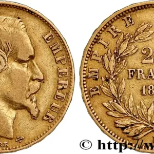 Premium 20 francs or Napoléon III, tête nue 1855 Lyon F.531/7 fmd_605849 Modernes