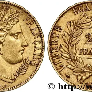 Remise 20 francs or Cérès 1850 Paris F.529/3 fmd_605845 Modernes