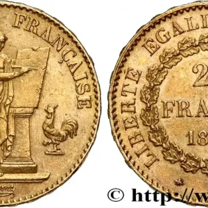 20 francs or Génie, Troisième République 1877 Paris F.533/5 fmd_605880 Modernes Expédié Aujourd’hui