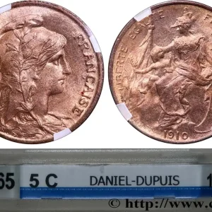 5 centimes Daniel-Dupuis 1910 F.119/22 fmd_610611 Modernes Nouveauté