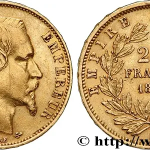 Retour Gratuit 20 francs or Napoléon III, tête nue 1859 Paris F.531/15 fmd_605860 Modernes
