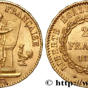 20 francs or Génie, IIIe République 1876 Paris F.533/4 fmd_605879 Modernes Exclusif
