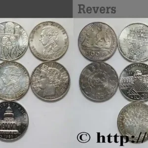 Populaire Lot de 10 pièces de 100 francs commémoratives - - F.-/ fmd_548075 Modernes