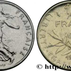 Solde 1/2 franc Semeuse, Brillant Universel, frappe médaille 1991 Pessac F.198/31 fmd_567955 Modernes