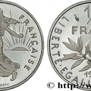 1/2 franc Semeuse, BE (Belle Épreuve) 1998 Pessac F.198/41 var. fmd_567967 Modernes Commander Maintenant