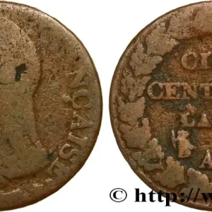 Cinq centimes Dupré, grand module 1800 Metz F.115/102 fmd_569945 Modernes Prix Bas