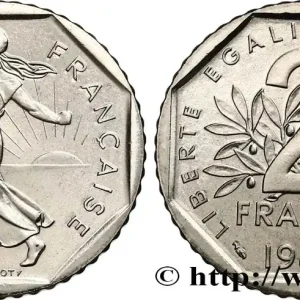 Retour Gratuit 2 francs Semeuse, nickel 1989 Pessac F.272/13 fmd_570819 Modernes