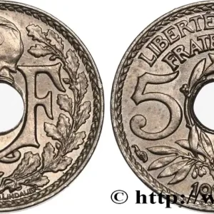 5 centimes Lindauer, petit module 1923 Paris F.122/6 fmd_584519 Modernes Bon Marché