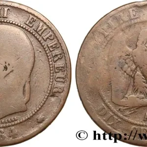 Usine Directe Dix centimes Napoléon III, tête laurée 1864 Paris F.134/13 fmd_584630 Modernes
