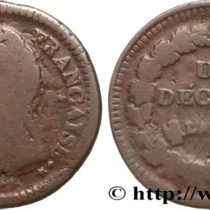 Un décime Dupré, grand module, "refrappage" du 2 décimes 1797 Paris F.128/1 fmd_587199 Modernes Bon Plan