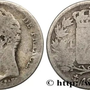 1 franc Charles X, matrice du revers à quatre feuilles 1829 Paris F.207A/13 fmd_587300 Modernes Satisfait Ou Remboursé