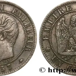 Prix Choc Un centime Napoléon III, tête nue 1857 Marseille F.102/37 fmd_589115 Modernes