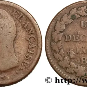 Garantie Incluse Un décime Dupré, grand module 1797 Strasbourg F.129/9 fmd_589180 Modernes