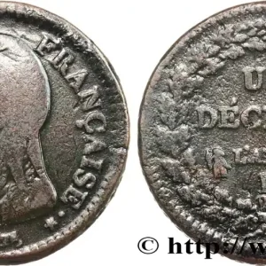 Un décime Dupré, grand module 1799 Lyon F.129/40 fmd_589185 Modernes Meilleur Choix