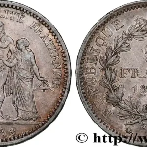 Top Qualité 5 francs Hercule 1873 Paris F.334/9 fmd_567448 Modernes
