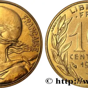 Édition Limitée 10 centimes Marianne, BU (Brillant Universel), frappe médaille 1991 Pessac F.144/32 fmd_560077 Modernes