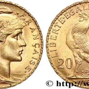 Dernière Chance 20 francs or Coq, Liberté Égalité Fraternité 1910 Paris F.535/4 fmd_611498 Modernes