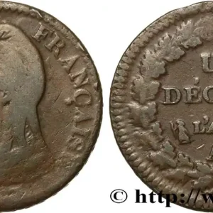 Un décime Dupré, grand module 1800 Metz F.129/54 fmd_608041 Modernes Fait Main