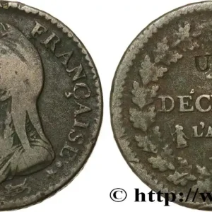 Meilleur Prix Un décime Dupré, modification du 2 décimes 1796 Paris F.127/1 fmd_605960 Modernes