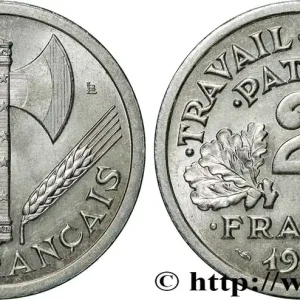 2 francs Francisque 1944 Beaumont-Le-Roger F.270/5 fmd_604449 Modernes Nouvel Arrivage
