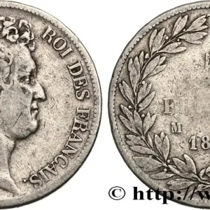 Prix Cassé 5 francs type Tiolier avec le I, tranche en creux 1831 Toulouse F.315/22 fmd_597622 Modernes