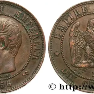 Prix Cassé Dix centimes Napoléon III, tête nue 1856 Rouen F.133/35 fmd_597279 Modernes