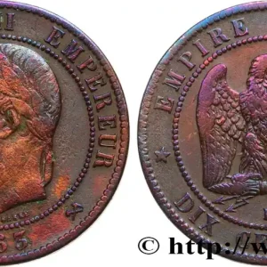 Nouveauté Dix centimes Napoléon III, tête laurée 1863 Bordeaux F.134/12 fmd_597116 Modernes
