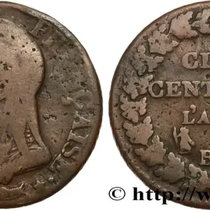 Cinq centimes Dupré, grand module 1800 Strasbourg F.115/117 fmd_596920 Modernes Acheter Direct