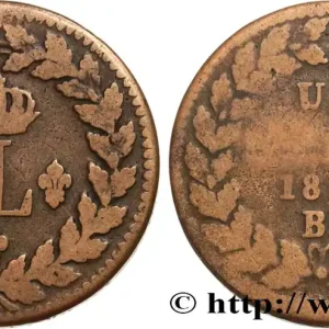 Achetez Aujourd’hui Un décime à l’L couronnée 1815 Strasbourg F.132A/3 fmd_596701 Modernes