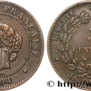 5 centimes Cérès 1894 Paris F.118/36 fmd_594223 Modernes Réduction