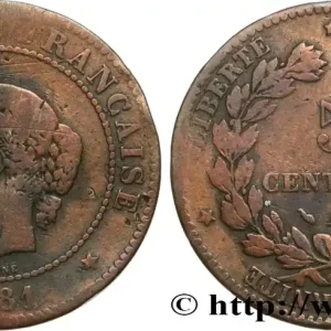 Commander Vite 5 centimes Cérès 1881 Paris F.118/22 fmd_593593 Modernes