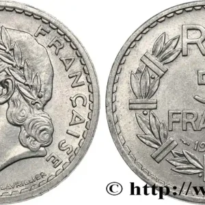 Fait Main 5 francs Lavrillier, aluminium 1946 F.339/6 fmd_589309 Modernes