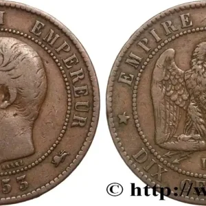 Dix centimes Napoléon III, tête nue 1853 Lyon F.133/5 fmd_586758 Modernes Quantité Limitée