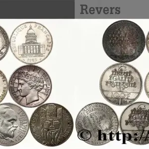 Lot de 10 pièces de 100 francs commémoratives - - F.-/ fmd_559819 Modernes Expédié Aujourd’hui