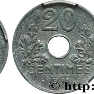 20 centimes État français, lourde 1941 F.153/2 fmd_541294 Modernes Exclusif