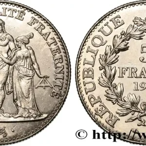 Haute Qualité 5 francs Hercule de Dupré 1996 F.346/2 fmd_500591 Modernes