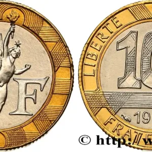 10 francs Génie de la Bastille, (BU) Brillant Universel, frappe médaille 1993 Pessac F.375/10 fmd_582397 Modernes Dernière Chance