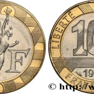 Promotion Saisonnière 10 francs Génie de la Bastille, BU (Brillant Universel) 1998 Pessac F.375/15 fmd_582012 Modernes