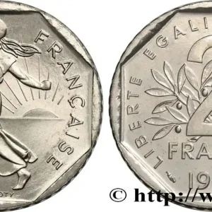 2 francs Semeuse, nickel, BU (Brillant Universel) 1998 Pessac F.272/26 fmd_582010 Modernes Garantie Incluse