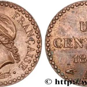 Un centime Dupré, IIe République 1849 Paris F.101/2 fmd_701900 Modernes Dernier Modèle