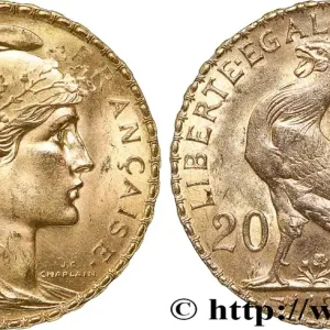 Commander Maintenant 20 francs or Coq, Liberté Égalité Fraternité 1913 Paris F.535/7 fmd_608736 Modernes