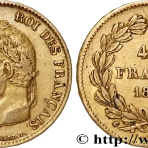 Livraison Express 40 francs or Louis-Philippe 1838 Paris F.546/11 fmd_608423 Modernes