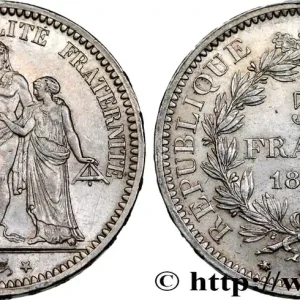 Original 5 francs Hercule 1873 Paris F.334/9 fmd_567226 Modernes