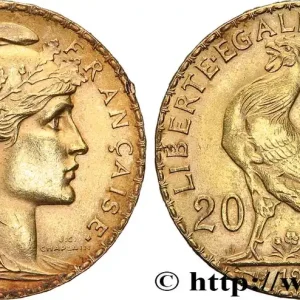 Meilleur Prix 20 francs or Coq, Liberté Égalité Fraternité 1909 Paris F.535/3 fmd_611495 Modernes
