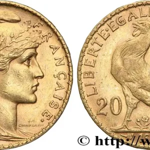 20 francs or Coq, Dieu protège la France 1905 Paris F.534/10 fmd_611483 Modernes Exclusif